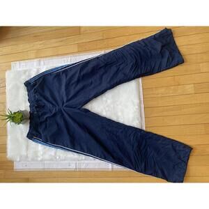 Woman’s  Navy Blue Track Pants with Side Stripes